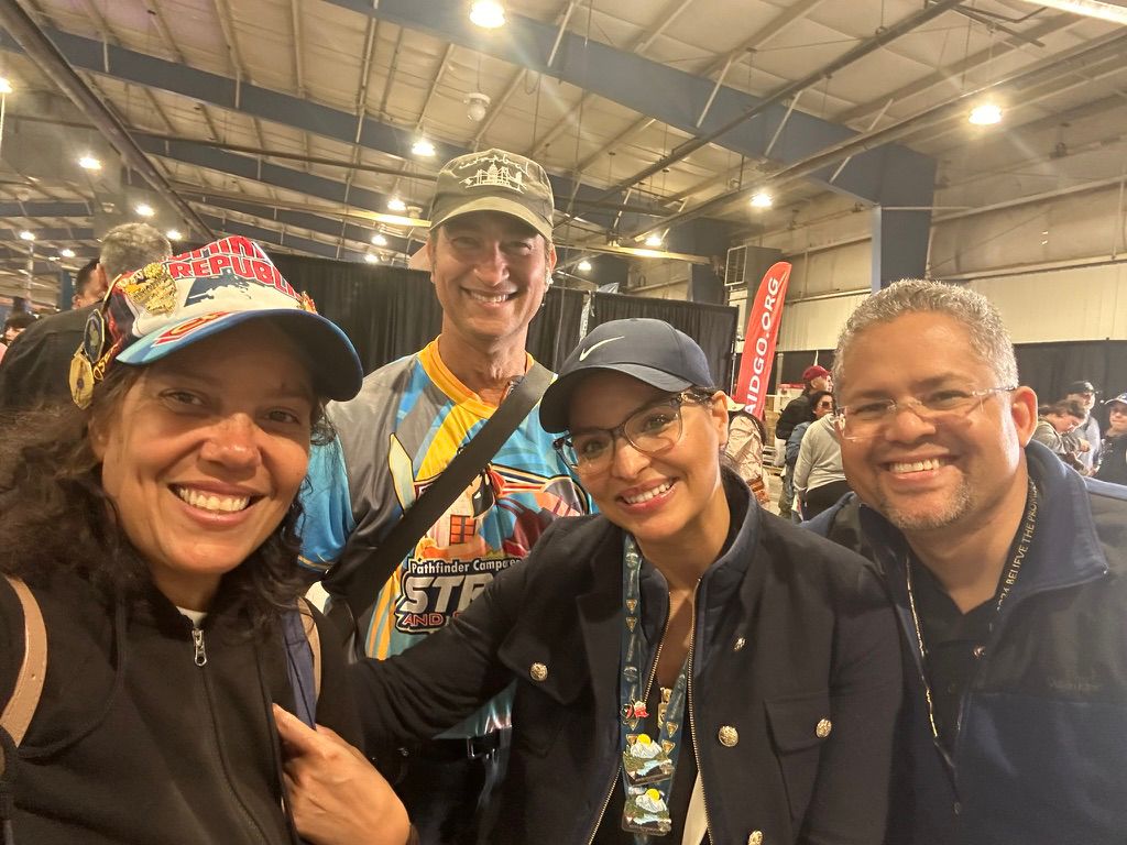 Elvia Valerio, Radhamés, Stefani Diaz, Pr. Elvis Diaz.